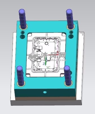 聯想平板電腦后蓋注塑模具